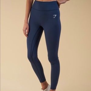 Gymshark Dreamy Leggings- Sapphire Blue- L